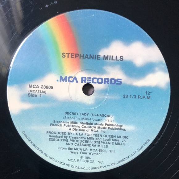 ***Free*** Stephanie Mills Secret Lady Vinyl Lp '87 - Picture 1 of 6